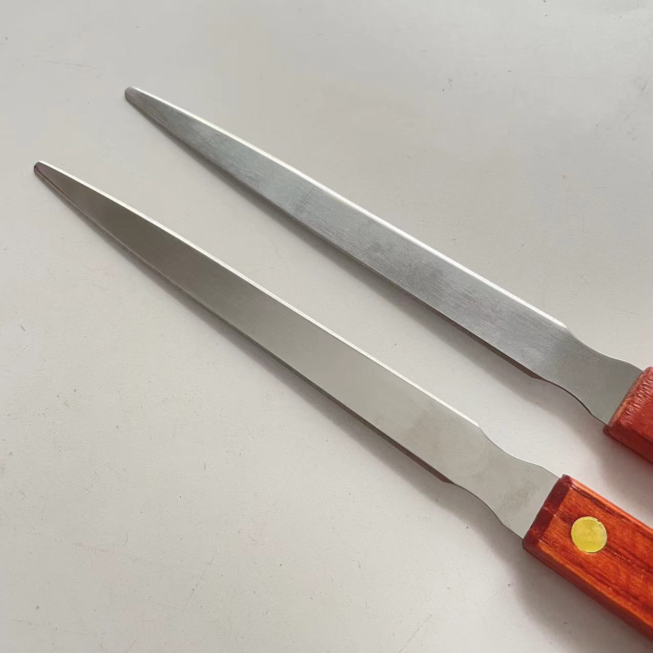 Stainless Steel Letter Opener Wooden Handle Letter Opener Duck Intestine Knife Envelope Knife Letter Opener Steak Knife