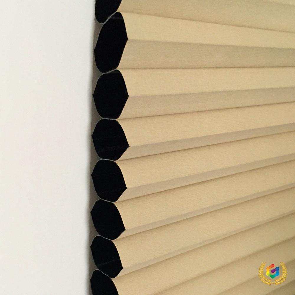 ➺ Sunroom Sunshade Top Curtain Honeycomb Curtain Skylight Ceiling Glass Room Sun Protection Shading Heat Insulation Cooling Framed Accordion