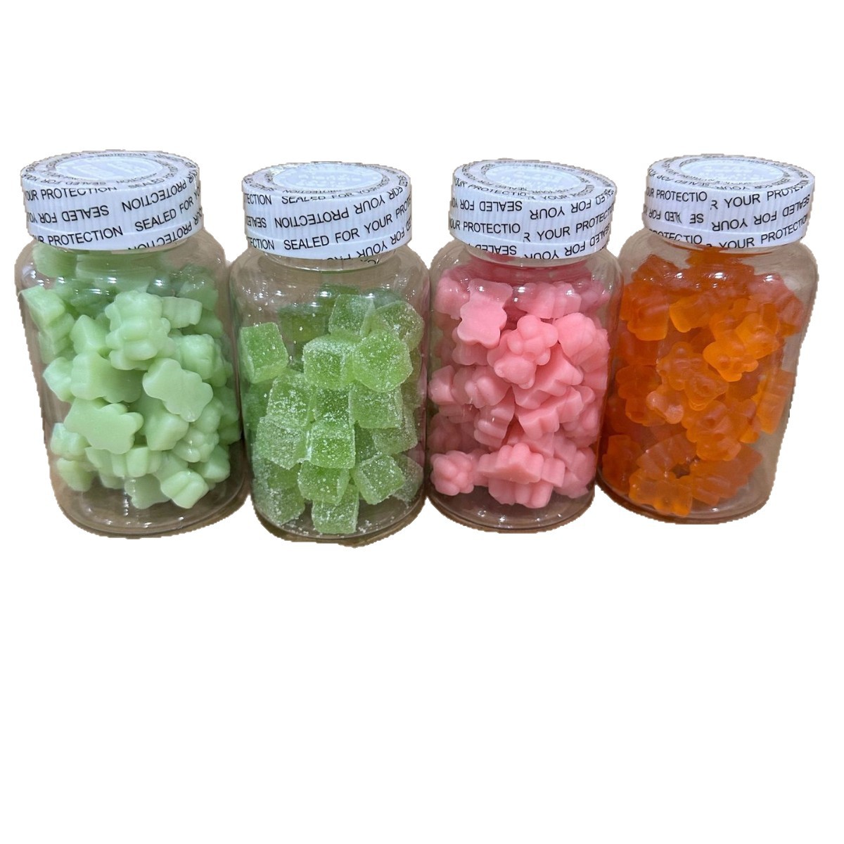 Cross-Border Export of Gummy Candies Gummies Cross-Border Supply O E m Small Batch Taste, Color and Shape Can Be Customized