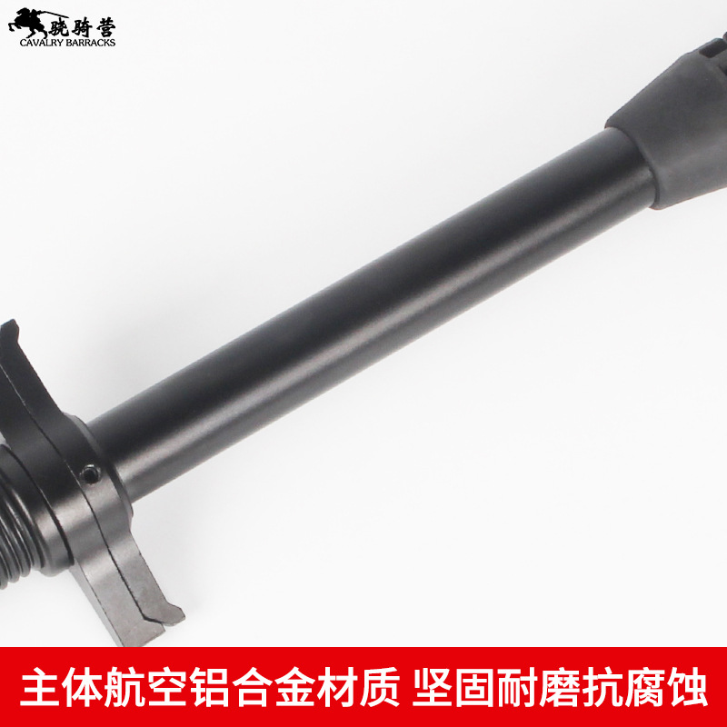 Security Riot Stick, Knife-Blocking Aluminum Alloy Mace, Self-Defense Stick, Security Equipment, Metal Riot Shield