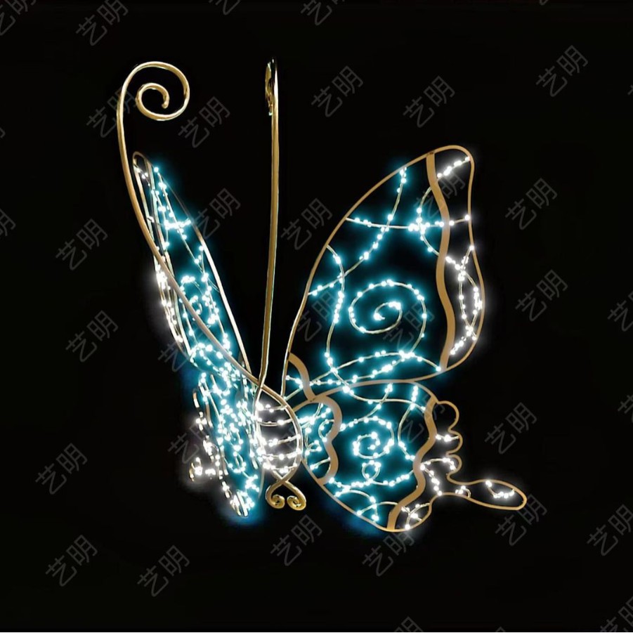 Customized Products Outdoor Decoration Brightening Festival Atmosphere Park Decoration Flower Lamp Led Rainproof Lantern Acrylic