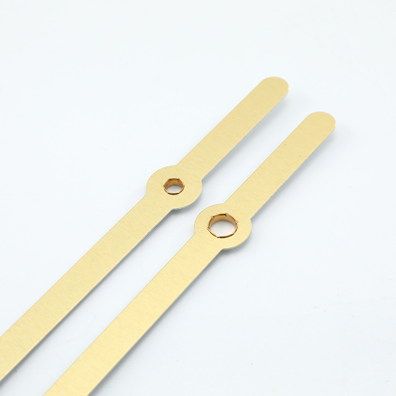 Manufacturer Supply Wholesale Clock Accessories Metal Aluminum Clock Needles Watch Needles Wall Clock Pointer Clock Accessories Hour Hand Separation Needles
