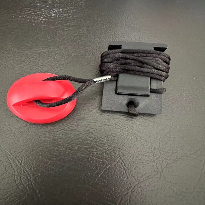 Treadmill safety lock key magnet safety emergency stop switch start key lock accessories rope universal Yijian