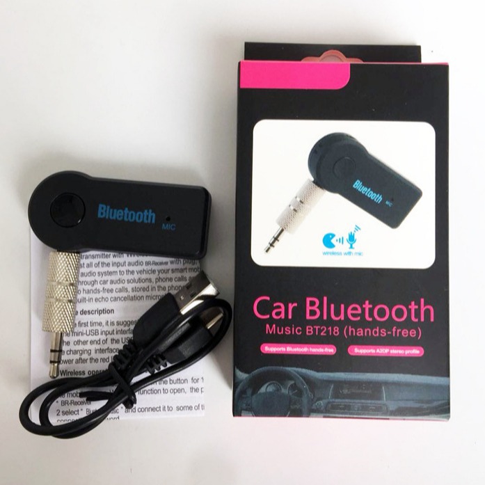 BT-350 Bluetooth Receiver BT350 Bluetooth Music Receiver 3.5 Car Hands-Free Audio Bluetooth Receiver