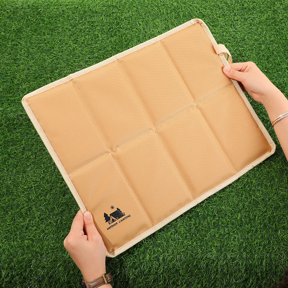 New Outdoor Folding Cushion Moisture-Proof Mat Waterproof Portable Thickened Camping Picnic Mat Hiking Park Mat