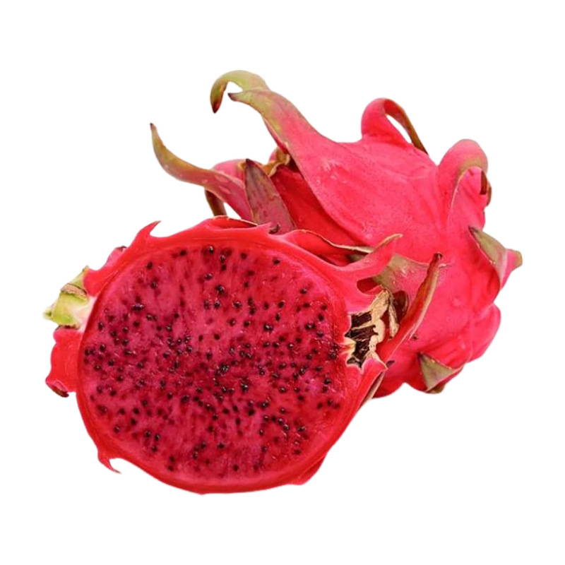 Guangxi Red Heart Pitaya Straight Hair Fruit Whole Piece Free Shipping Red Heart Pitaya Dropshipping