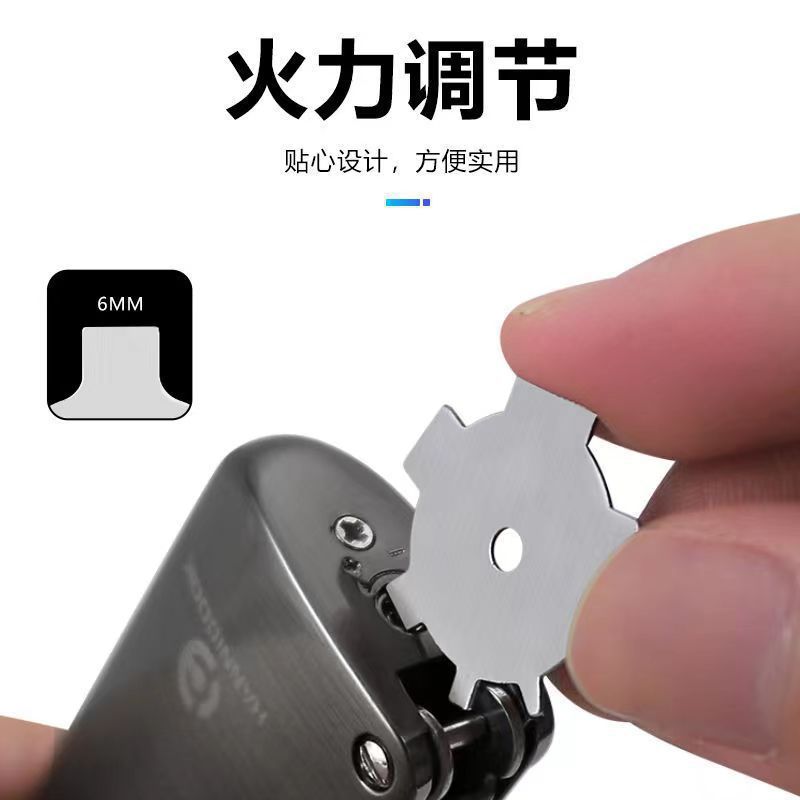 Special air conditioner for lighter stainless steel regulator portable universal inflatable lighter compact accessories tools wholesale