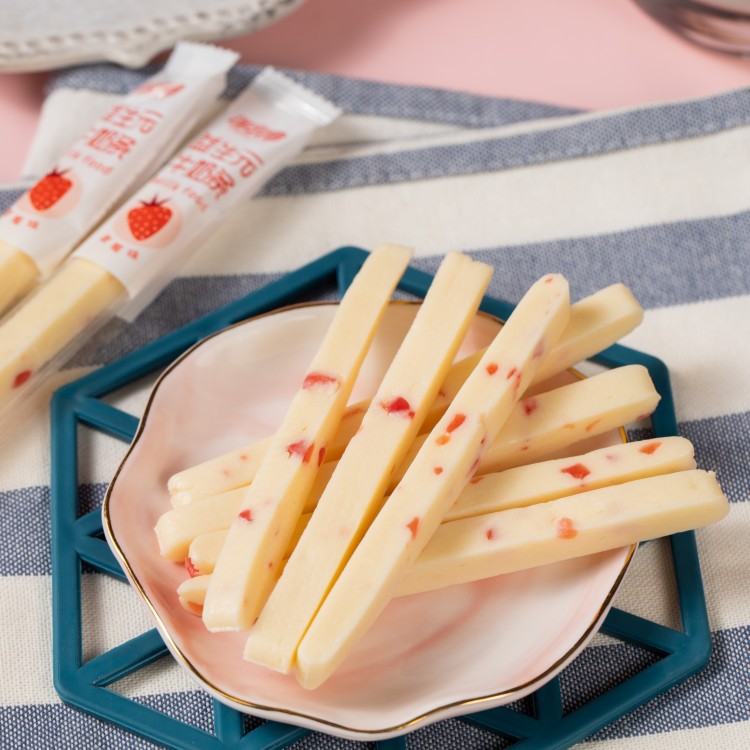Nomadic song Inner Mongolia sugar-free prebiotics milk sticks cheese strips milk strips children's casual snacks 108g