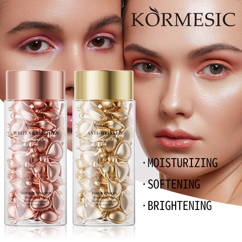 Cross-Border Foreign Trade Lifting Capsule Essential Oil Hydrating Facial Care Facial Serum Manufacturer Wholesale