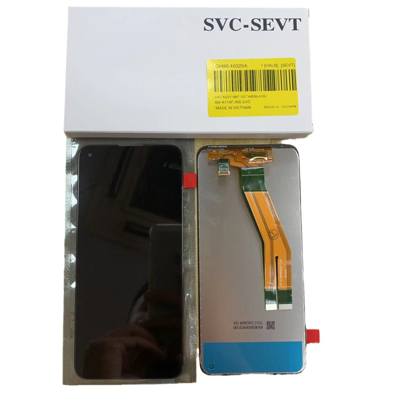 For Samsung A06 A12 A02S A13 A23 A01 A04E A21S A11 screen assembly inner and outer screens