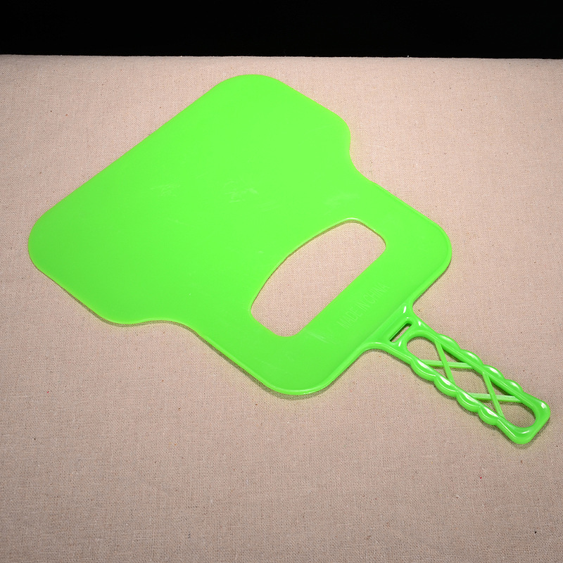 Outdoor Camping Portable Plastic Barbecue Fan Home Courtyard Barbecue Combustion-Supporting Fan Solid Color Factory Spot Wholesale