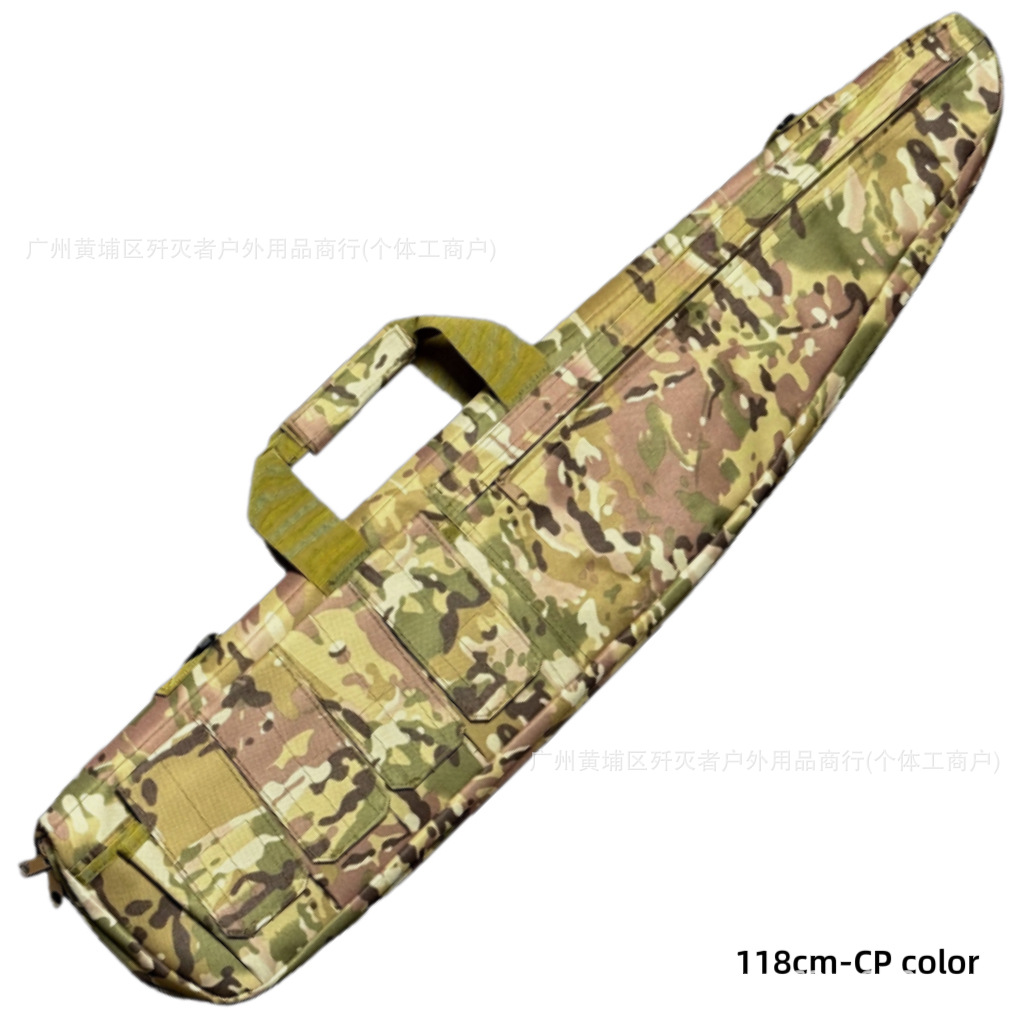 2025 Outdoor Military Fan Tactical Oblique Gun Bag Multifunctional Sponge Bag Fishing Gear Storage Bag Crossbody Shoulder Handbag