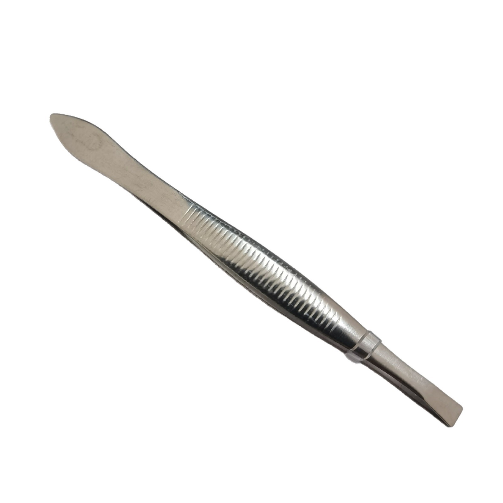 Striped Eyebrow Clip Set Eyelash Curler Non-Slip Stainless Steel Eyebrow Clip Hair Plucking Beard Clip Eyebrow Trimming Tool Tweezers