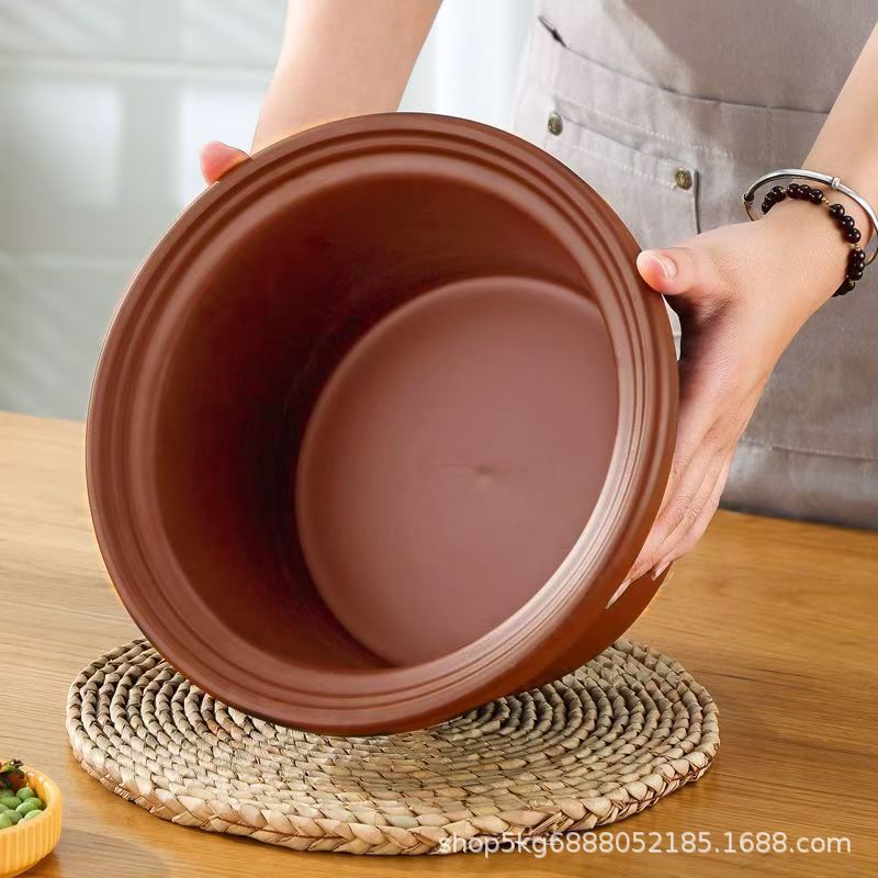 New Ceramic Sand Electric Stew Pot, Fully Automatic Household Soup-Making Ceramic Casserole, Health-Preserving Porridge, Heat Preservation and Stew Reservation