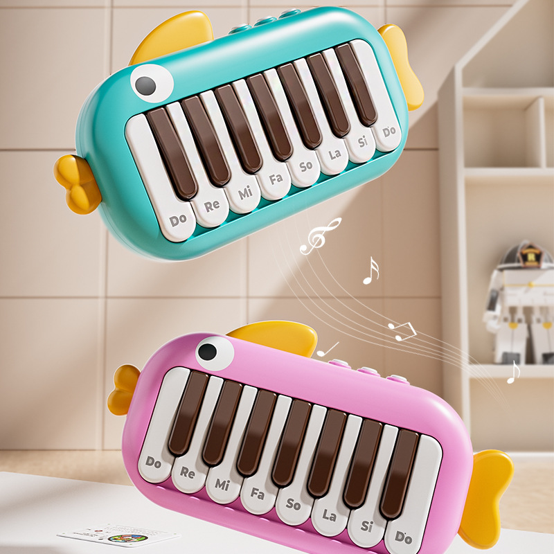 Cross-border wholesale children's electronic piano beginner mini pocket small piano can play early education multi-functional musical instrument toys