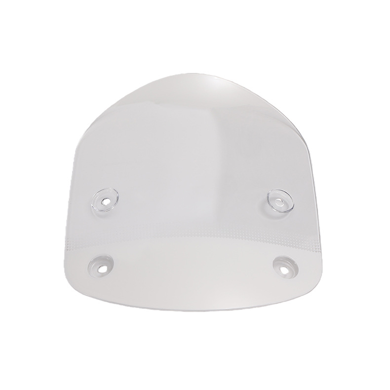 Transparent Front Windshield for Electric Vehicles, Universal Windshield for Delivery Vehicles and Battery Vehicles, Rainproof and Cold-Proof