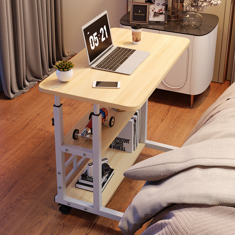 Bedside Table movable lifting computer desk simple student desk bedroom dormitory home study simple small table