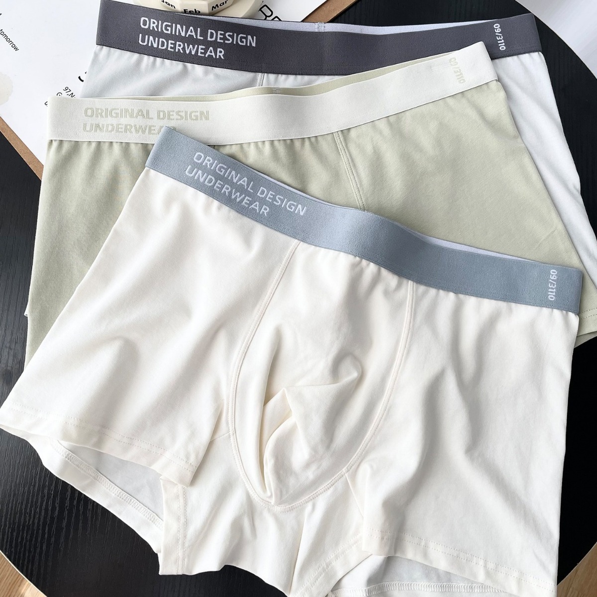 Простые, удобные, бесшовные мужские трусы, дышащие, летние, оптовая продажа