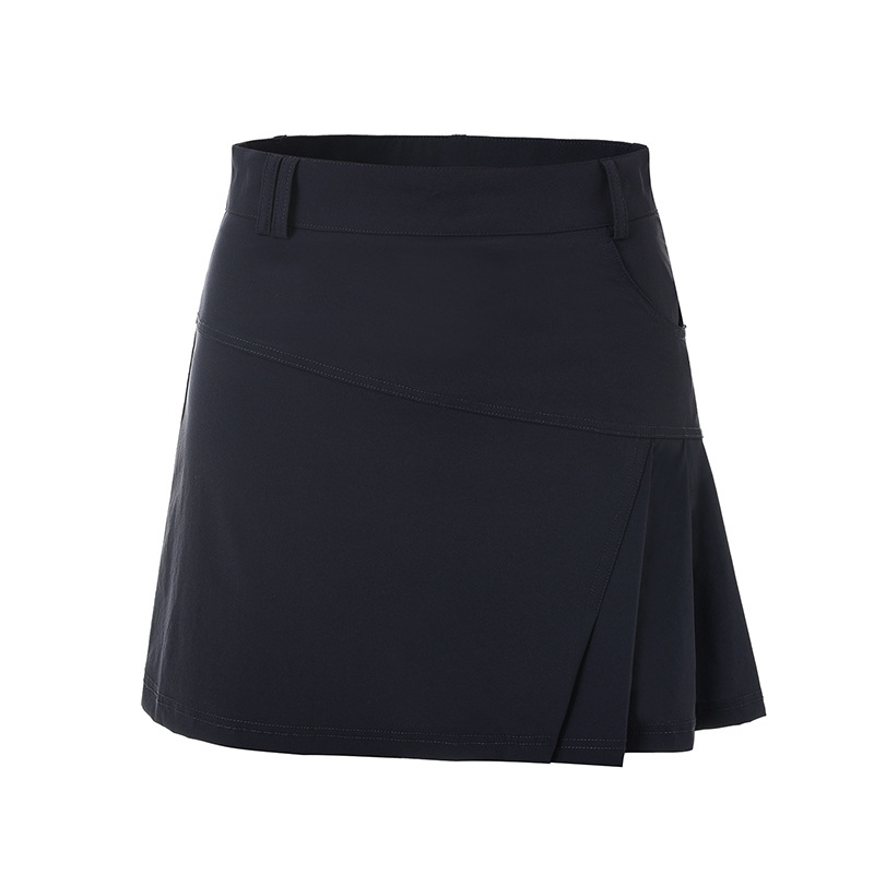 In-Stock Women's Golf Clothing Quick-Dry Faux Two-Piece Summer Pleated Sports Skirt High-Waisted