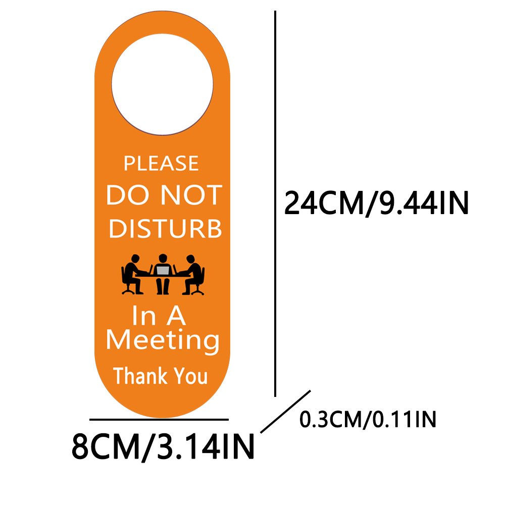 Conference Room, Hotel Room Sign, Door Handle Tag, Do Not Disturb Sign, Welcome Sign