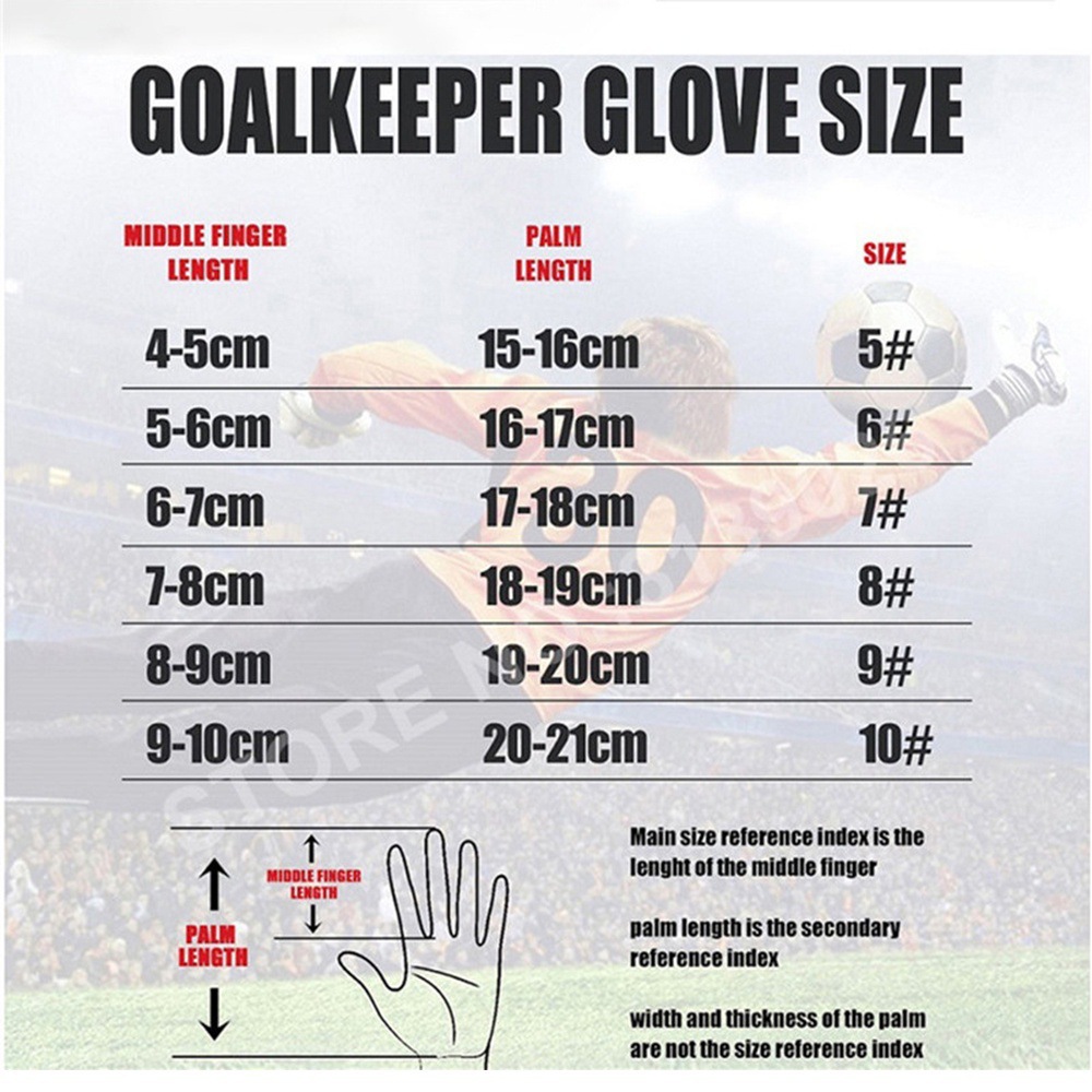 Professional latex non-slip wear-resistant belt finger guard adult children primary school students football match goalkeeper gloves goalkeeper