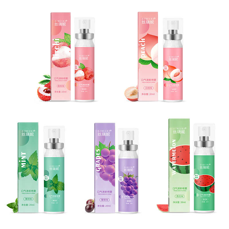 Sireni oral fresh spray fresh breath carry long-lasting fragrance oral spray oral freshener wholesale