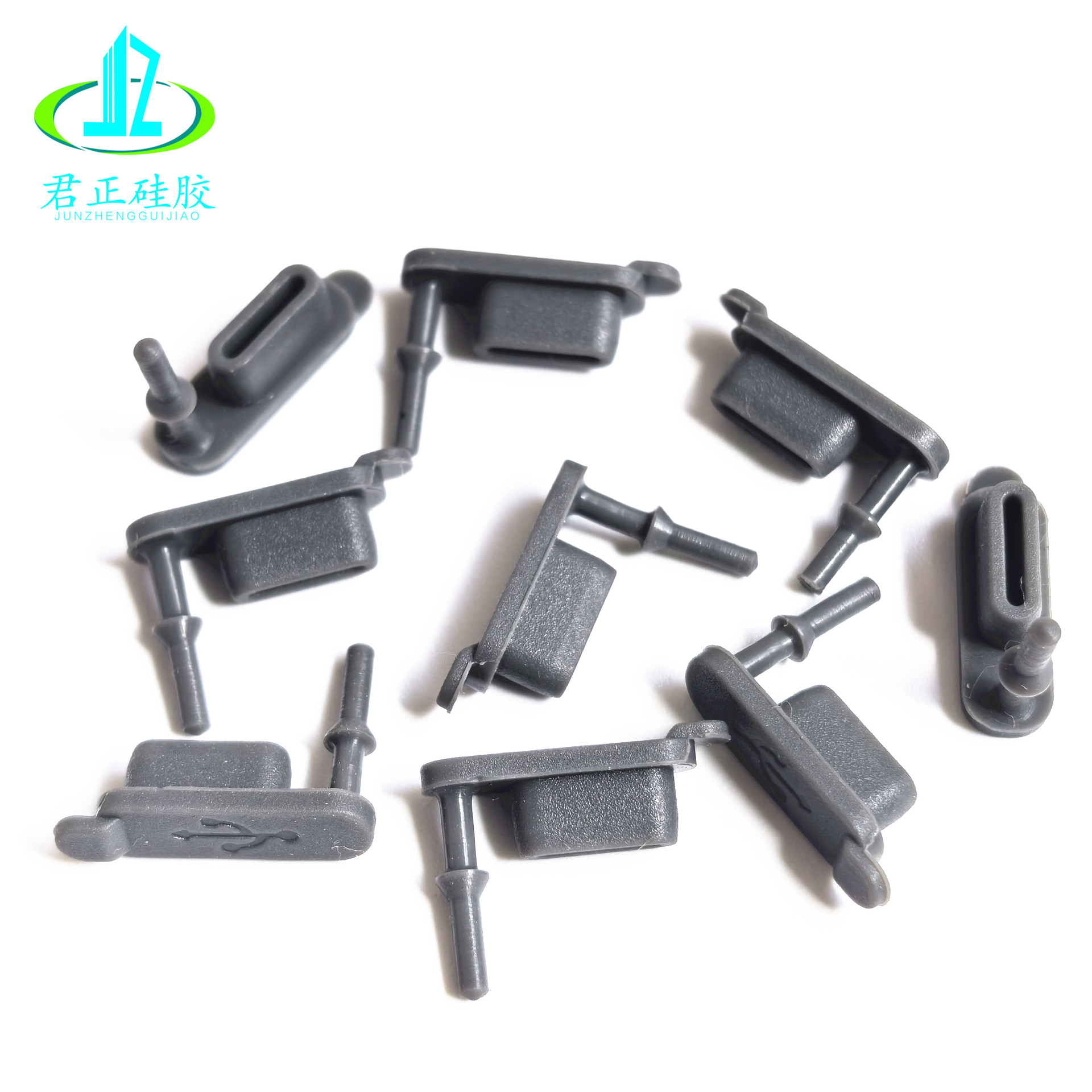 13.5*4.5USBtype-c dust plug typec silicone plug usb rubber cover charging port rubber plug anti-lost