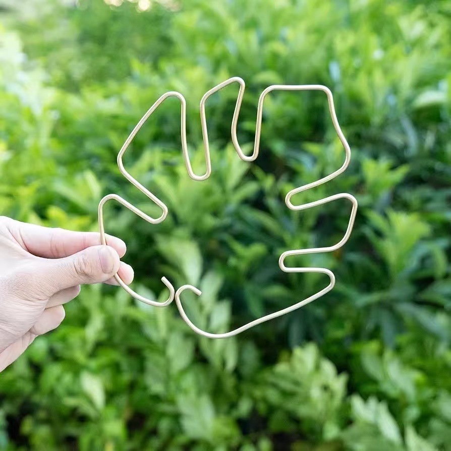 Кросс-бордерная фиксированная опора для растений, железная фиксированная опора для растений, декоративный артефакт для горшков