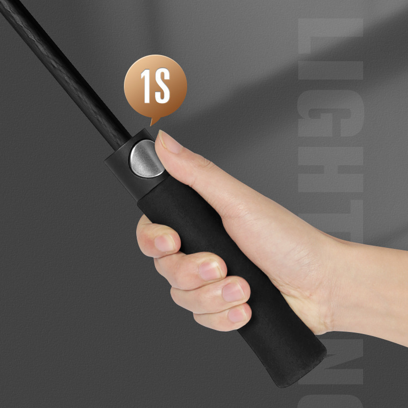 Umbrella Custom-Made Advertising Umbrella Logo Automatic Storm-Resistant Golf Umbrella Business Long-Handled Straight Umbrella Wholesale