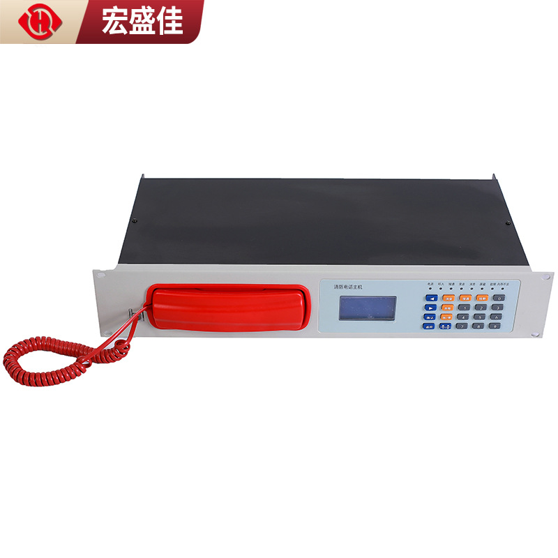 Пожарный оптоволоконный телефон DH9361, хост, оптоволоконная связь на расстоянии до 25 км, система пожарного телефона на оптоволокне