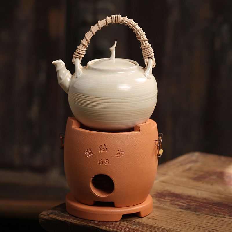 Chaoshan charcoal stove vice list practical red mud small stove indoor charcoal stove Kung Fu Tea stove clay household carbon stove