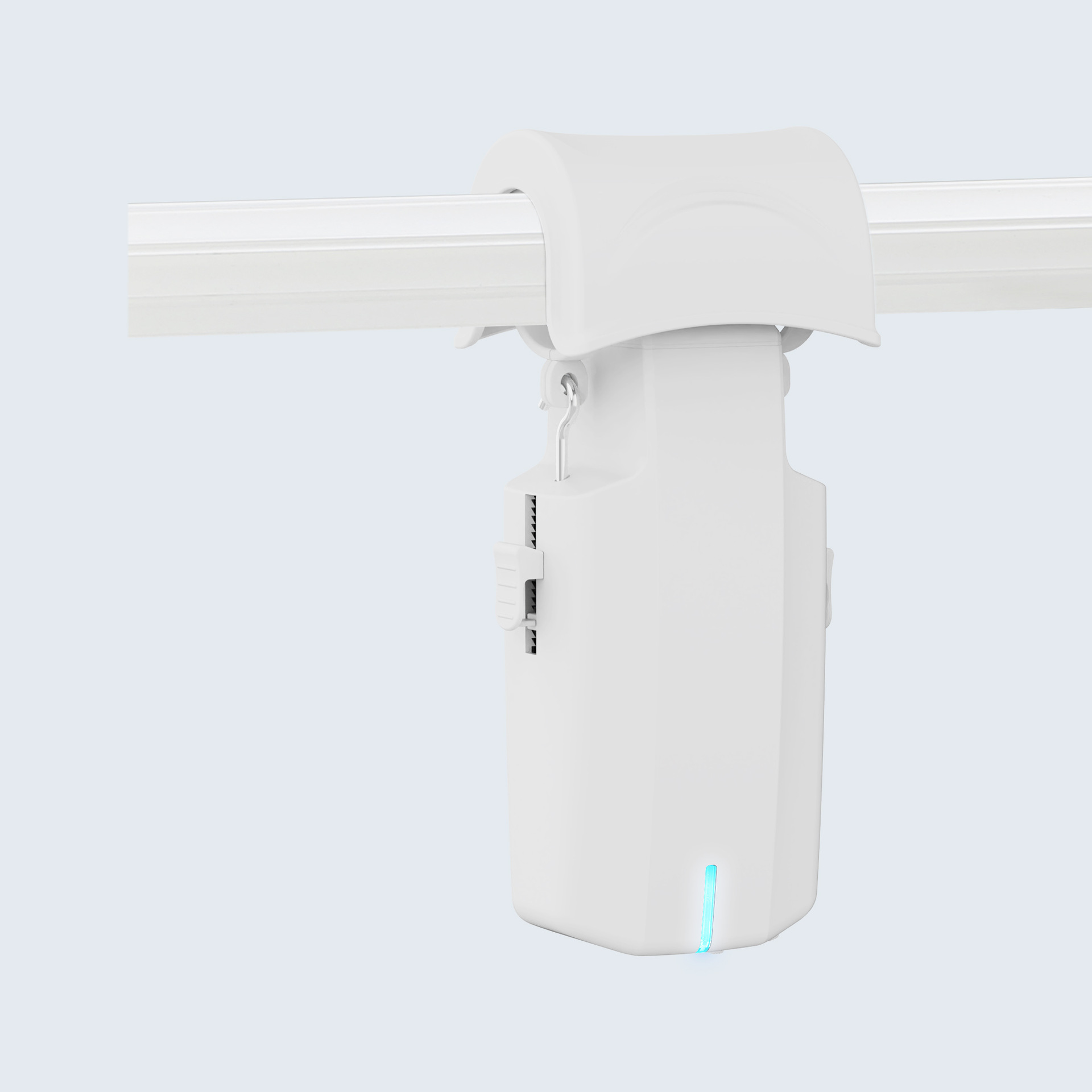 Smart Electric Curtain Smart Home Curtain Companion Non-Dismantling Track Roman Rod Curtain Wireless Voice Control