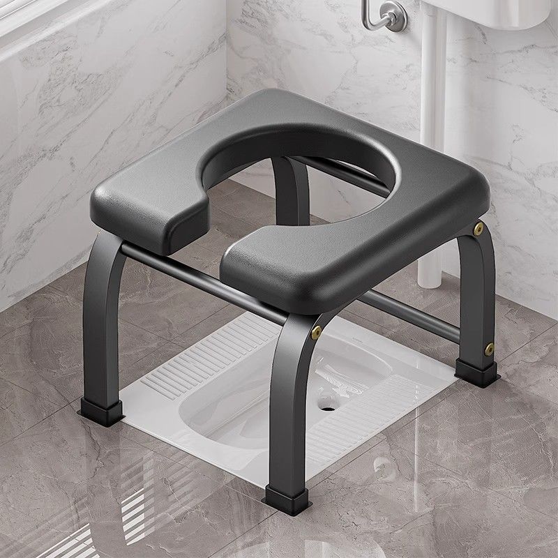 Portable Toilet Seat for Pregnant Women and Elderly, Home Use Squat to Sitting Toilet Chair