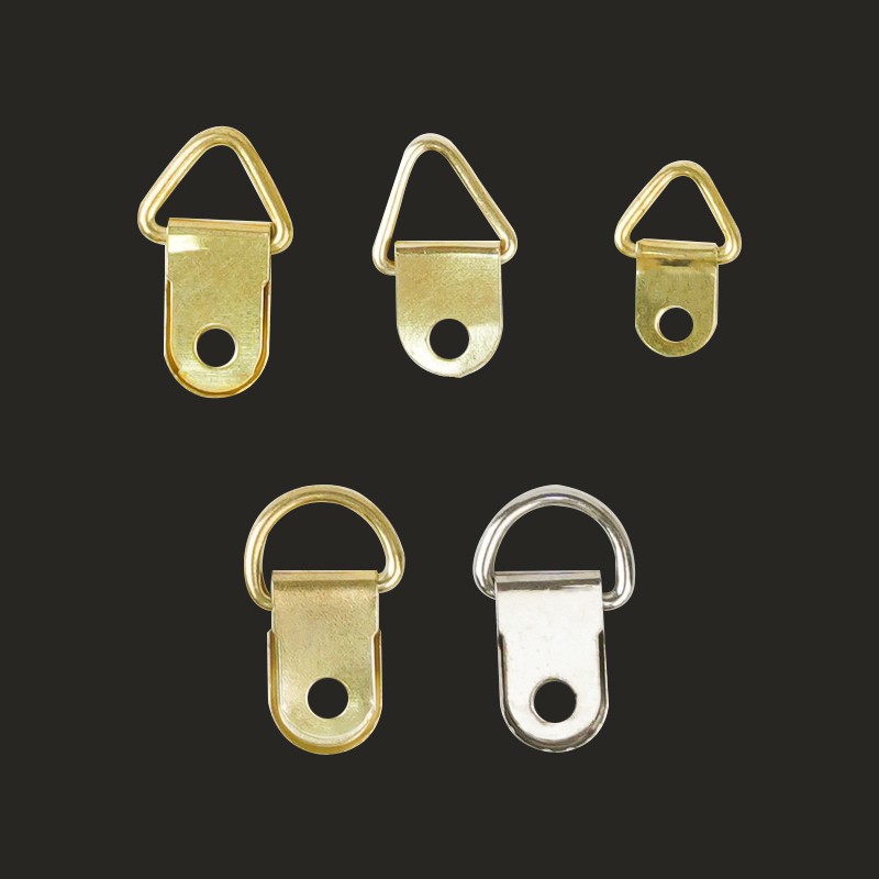 Factory Ready Supply Decorative Painting Photo Frame Hook Triangular Hanging Ring Oil Painting Chinese Painting Hanging Picture Hook Photo Frame Accessories