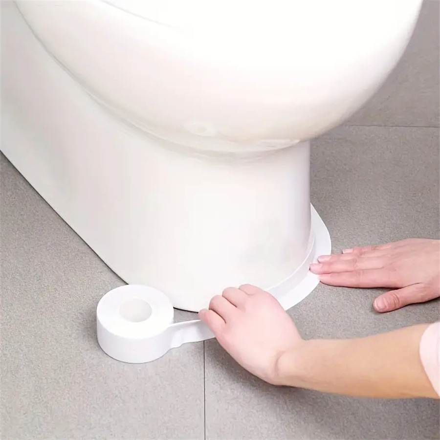 Cross border waterproof mildew proof toilet caulking strip, kitchen bathroom self-adhesive sealing tape, bathroom waterproof tape