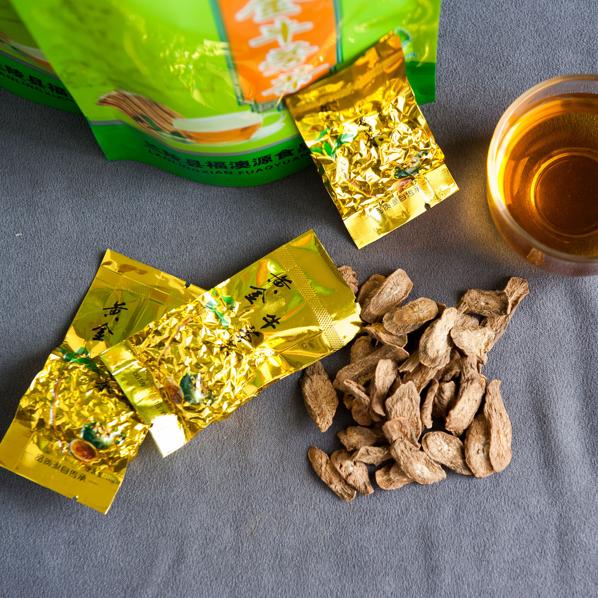 Manufacturer Burdock Processing Customized Oem Oem Canned Bagged Gift Box Gold Burdock Tea Cangshan Burdock Slices