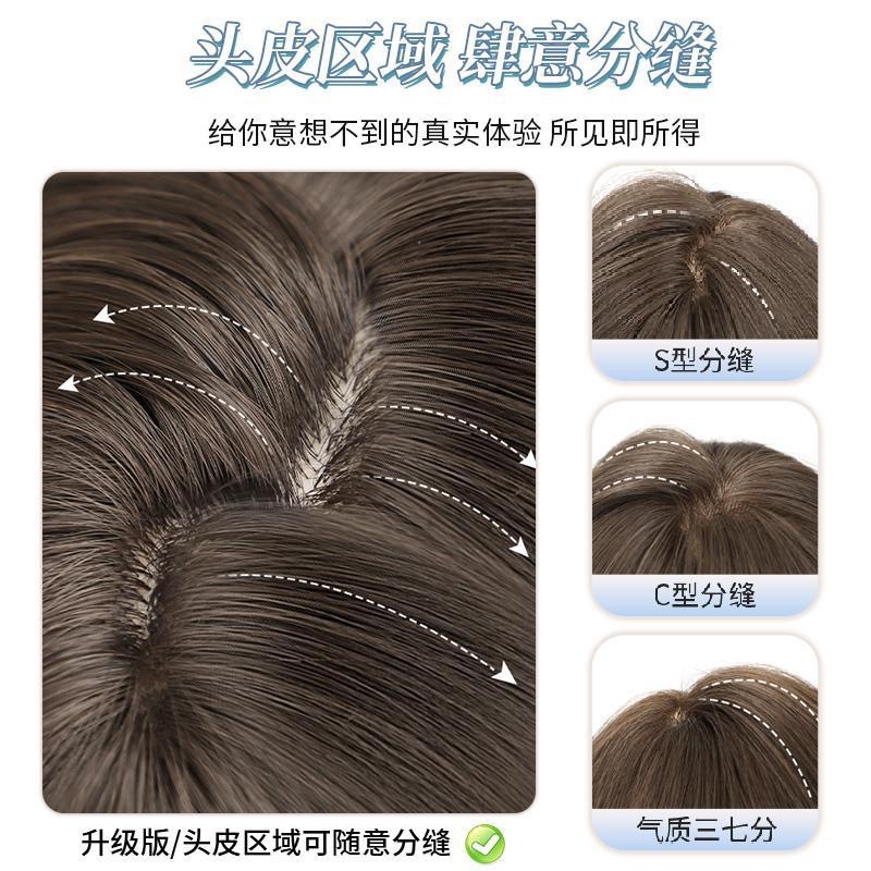 Kony Wig【Cold Heart】Wig for Women, Stylish Milk Tea Gray-Brown, Big Waves, Everyday Vibe, Long Curly