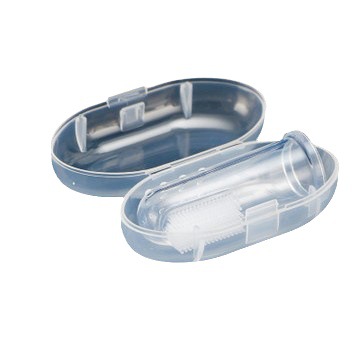 Liquid Silicone Baby Finger Cover Toothbrush Silicone Milk Toothbrush Finger Toothbrush Baby Cleaning Brush Pet Toothbrush Neutral