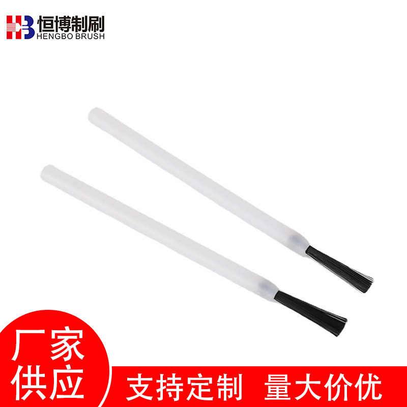 Wholesale beauty makeup Nail Polish glue comb long handle correction fluid brush PP glue water brush home small tool brush