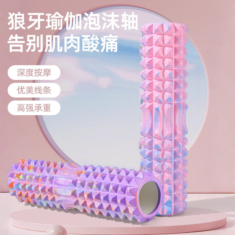 EVA массажный ролик, полукруглый, для расслабления мышц спины