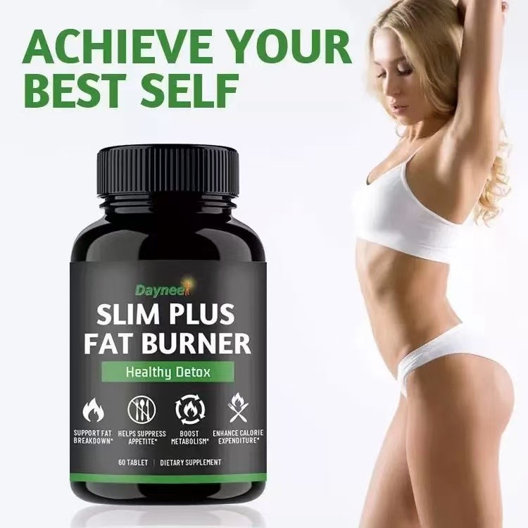 Foreign Trade Spot Slim Plus Fat Burner Weight Loss Tablet Cross-Border Export
