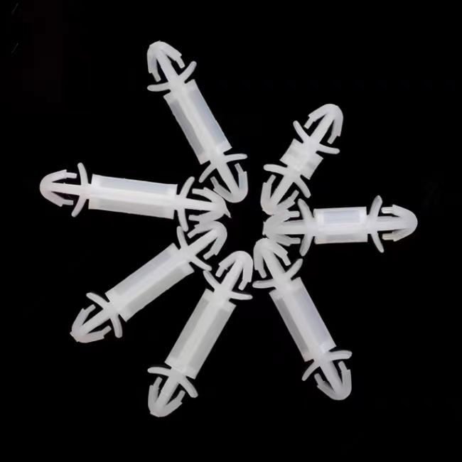 LCF double-headed aircraft type spacer column nylon plastic insulation support column PC board buckle type insulation pad high column