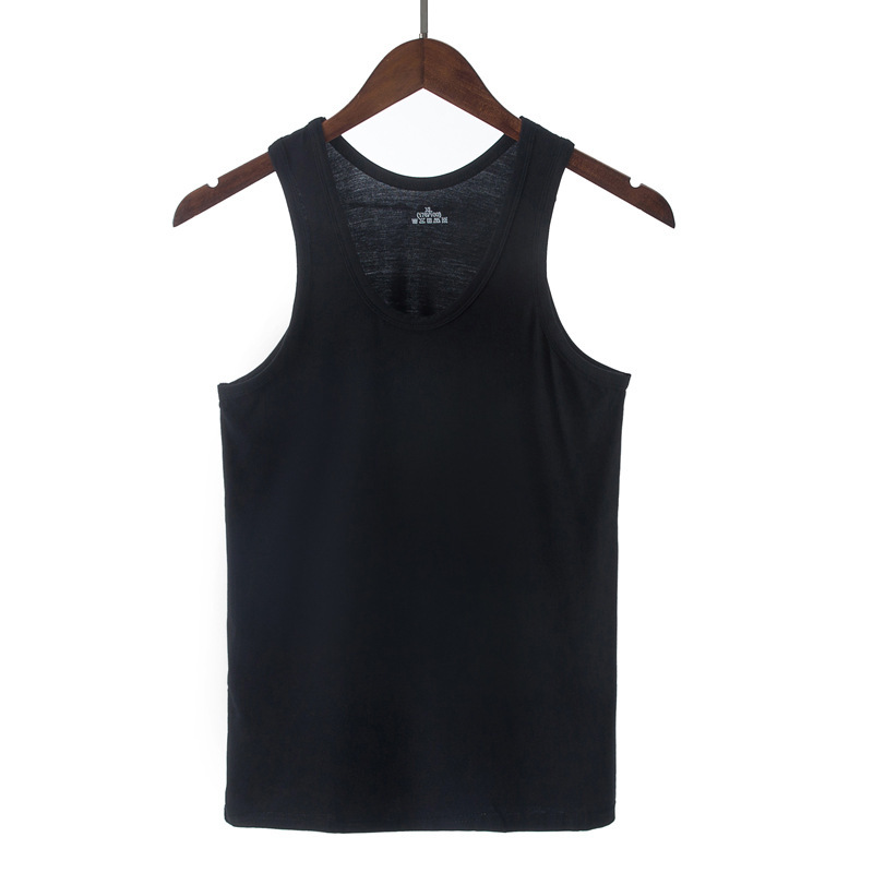 Low Price Summer Men's Vest Bottoming Breathable I-shaped Vest Men's Casual Sleeveless T-shirt