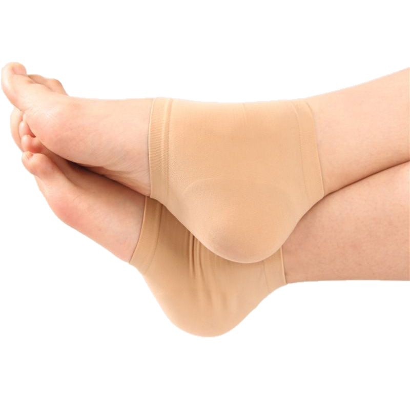 Heel Repair Protective Cover Ultra-Thin Heel Pain Anti-Crack Silicone Heel Protective Cover Socks Men's and Women's Foot Protective Cover