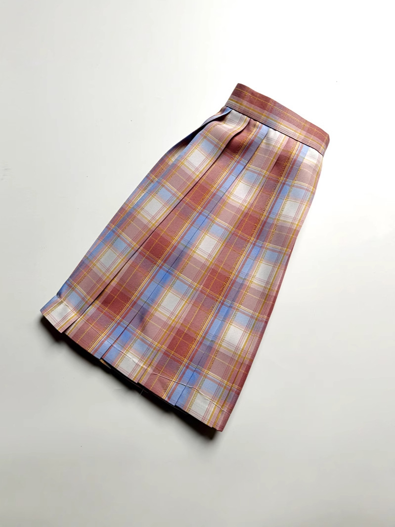Jk Uniform Plaid Pleated Skirt Genuine Plaid Skirt College Style School Style Joker Jk Skirt