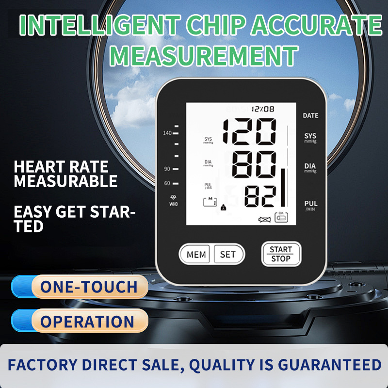 Cross-border medical grade precision automatic upper arm electronic intelligent blood pressure meter export blood pressure meter sphygmomanometer