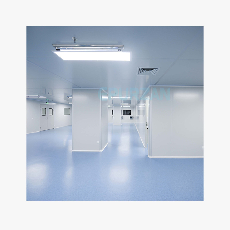 Dust-Free Workshop Decoration Food Factory Sterile Production Workshop Clean Room Installation Gmp Purification Workshop Project