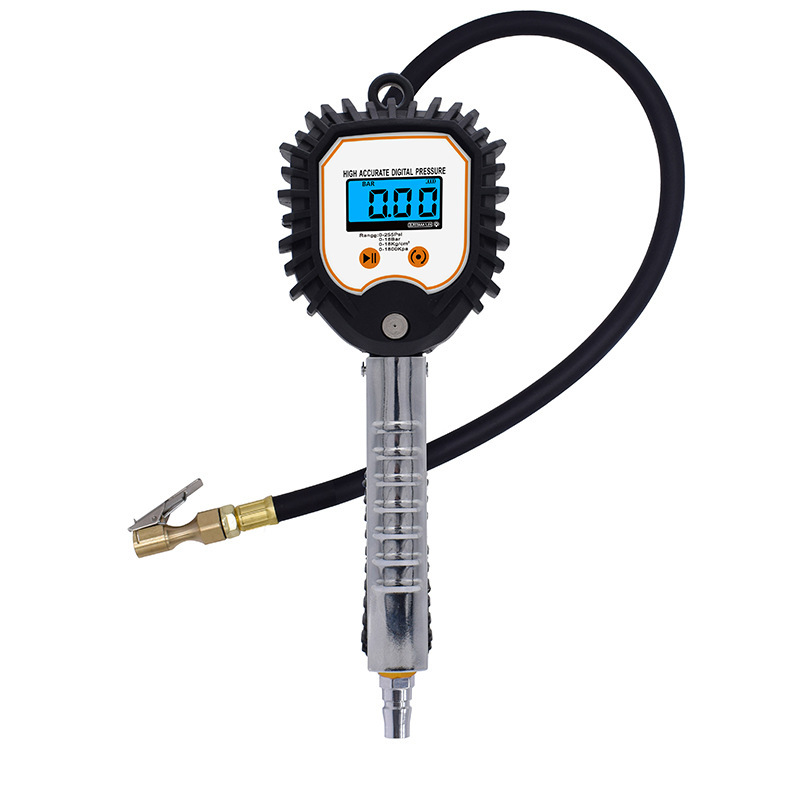 Manufacturer Tire Pressure Gauge Wholesale Air Pressure Gauge Tire Pressure Gauge Tire Pressure Monitor Air Gun with Inflation