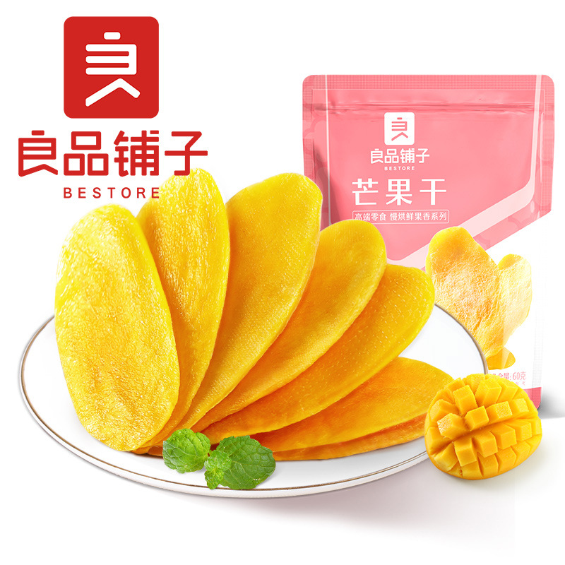 Хороший продукт магазин сушеный манго 108г/60г упаковка 40/60 упаковка сушеные фрукты толстые куски консервированные фрукты закуски