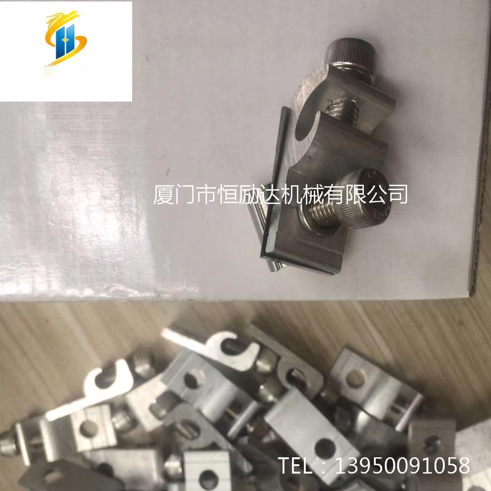 Photovoltaic Grounding Block Photovoltaic Grounding Piece Photovoltaic Copper Wire Connection Module Grounding Block Grounding Lug